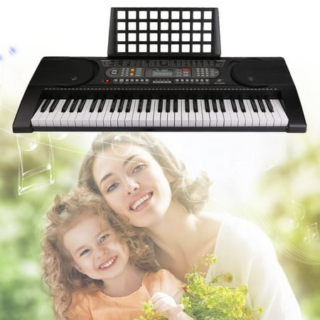 MK-902 61 Key Keyboard LCD Display Electronic Organ With Touch Function