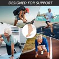 thumbnail image 2 of Lishi Ankle Brace Compression Sleeve - 3 Pack, Open Toe, for Swelling, Plantar Fasciitis, Sprain - Beige M, 2 of 4
