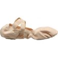 thumbnail image 4 of Chaussons/chaussures de Ballet en Toile à Semelle Élastique pour Femmes, 4 of 5