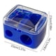 thumbnail image 2 of Afilador de lápices manual para estudiantes, afilador de lápices de plástico enrollado, azul, 2 of 2