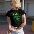 thumbnail image 2 of Part Irish All Trouble, St. Patrick's Day, Black T-Shirt, Large, 2 of 5
