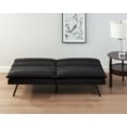 Mainstays Pillow Top Futon with 71.25in. x 33.46in. x 31.49in, Charcoal