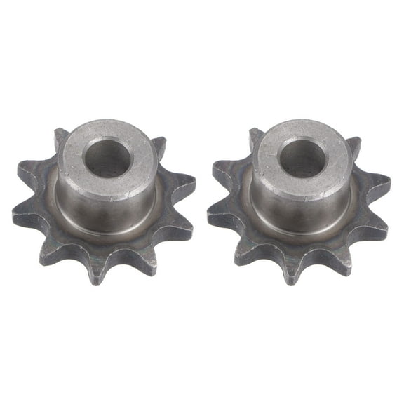 Uxcell Chain Roller Sprocket, 10mm Bore 1/2" Pitch 10 Tooth Single Strand Type B Chain Sprocket 2Pack
