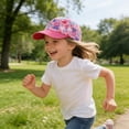 thumbnail image 2 of Outdoor Kids Sun Hat UPF 50+ Quick Dry Foldable Bucket Hat Lightweight Adjustable Fishing Safari Hat for Boys Girls 6-12 Months 12-24 Months 2t 3t 4t 5t 6t 7t 8t 9t Children 2-4 Years, 2 of 5