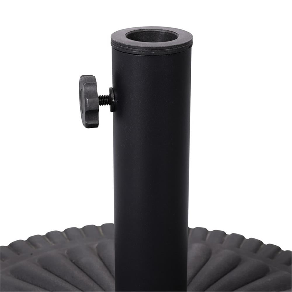 Afuera Living 19.25" Diameter Weatherproof Universal Cement Umbrella Base