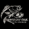 thumbnail image 2 of Men's Mossy Oak Bass Fishing Logo Graphic Tee Black Small, 2 of 5
