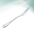 thumbnail image 4 of 5 pcs Delicate Useful Stainless Steel Fruit Fork Cake Fork Exquisite Fork for Children Use (Thicken Fork), 4 of 8