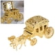 thumbnail image 5 of EeaseMX Carruaje de bodas Cajas de regalos Cajas de bombones Cajas de regalo Regalos de bodas Regalos para eventos Noche y fiestas (Dorado), 5 of 7