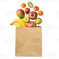 thumbnail image 5 of [50 PACK] Tiny Brown Kraft Paper Bags with Handles, Shopping, Gift Bags, Party, Merchandise, Lunch Bags, Grocery Bags, Takeout, Carryout, Reusable - 8 x 4.5 x 10.25 inch by EcoQuality, 5 of 6