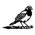 thumbnail image 2 of Stainless Steel Metal Bird On a Branch Tree Art Animals Silhouettes Garden Yard Decoration, 2 of 6