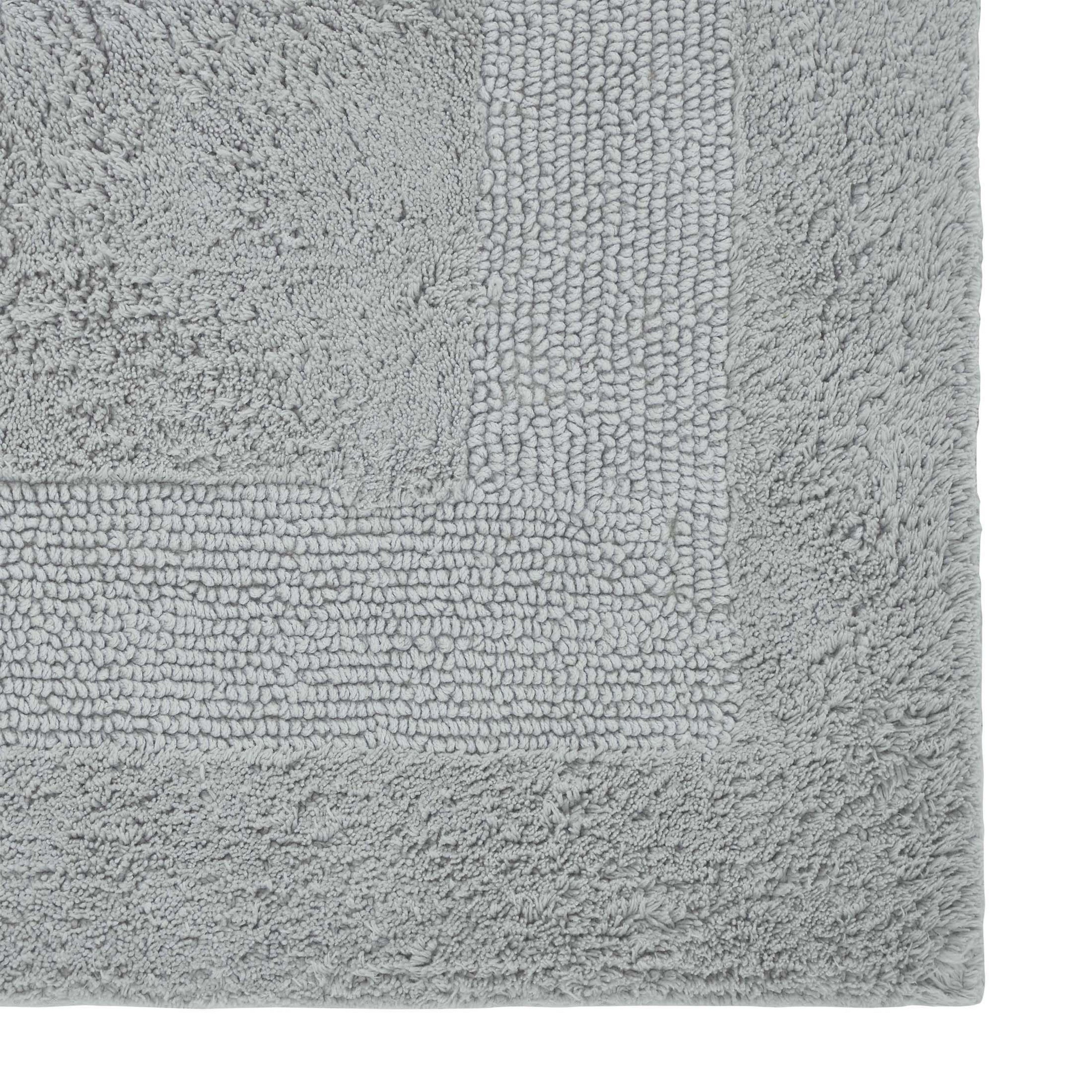 VCNY Home Jessica High Rise Ring Spun Cotton Reversible Bath Runner, 24" x 60"