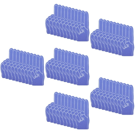72 pcs  Foam Finger Cheering Foams Finger Sports Event Props Cheer Props for Competition