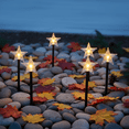 thumbnail image 6 of Fuchsun Led Halloween Solar Pathway Light Garden Lights 5 Pieces Snowflacks Warm White, 6 of 8