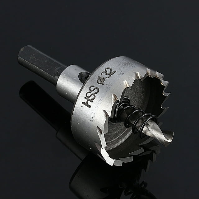Metal Hole Saw Hole Saw Cutter Stainless Steel Hole Saw Bit Stainless Steel Hole Saw Cutter Hardware Tools Stainless Steel Drill Bit Metal Heavy Duty Hole Saw Cutter Tool 32mm