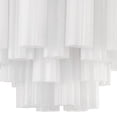 thumbnail image 3 of ADD-308-CH-WH Crystorama Lighting Addis - 9 Light Chandelier-14.25 Inches Tall and 22 Inches Wide-Polished Chrome Finish-White Glass Color, 3 of 7