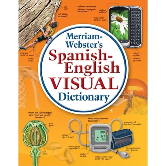 Merriam-Webster's Spanish-English Visual Dictionary, (Hardcover)