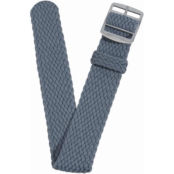 Nylon Watch Band Replacement Watch Band One-Piece Watchband for Men Women Watches Strap Bands Replacement Gray