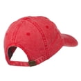 thumbnail image 4 of Kentucky State Map Embroidered Washed Cap - Red OSFM, 4 of 5