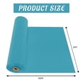 thumbnail image 3 of Jhdzdhy 54" X 100ft Plastic Table Cover Roll Disposable Tablecloth with Slide Cutter for Parties,Turquoise, 3 of 6