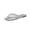 Silver, variant on Women's Summer New Large Size Clear Rhinestones Line To Wear Beach Slippers And Light Sandals Summer Sandals Brown 40
