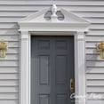 thumbnail image 4 of Ekena Millwork 58"W x 21-3/8"H x 2-3/4"P (Pitch 6/12) Acorn Architectural Grade PVC Combination Pediment (Acorn Ships Unattached in Box), 4 of 7
