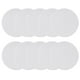 thumbnail image 4 of Round Heart Notch Round Cup Mats Coasters White Neoprene Decoration Occasions Offices Restaurant Wear Resistant, 4 of 11