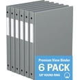 thumbnail image 1 of Davis Group, Premium Economy, Round Ring, Binder, 6 Pack, 5/8", 1 of 3
