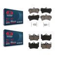 thumbnail image 1 of CMX Front Rear Ceramic Brake Pads Kit for Car Audi Q7 Porsche Cayenne Volkswagen Touareg KCX-100155, 1 of 9