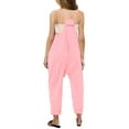 thumbnail image 4 of Sherrylily Girls Casual Sleeveless Spaghetti Strap Jumpsuit Loose Fit Romper Long Pants with Pockets, 4 of 5