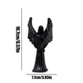 thumbnail image 6 of Angel Statue with Wings Resin Figurine,Birthday Gift,Decorative Sculpture Desktop Decoration for Entrance Desk Home Decor, White, 6 of 6