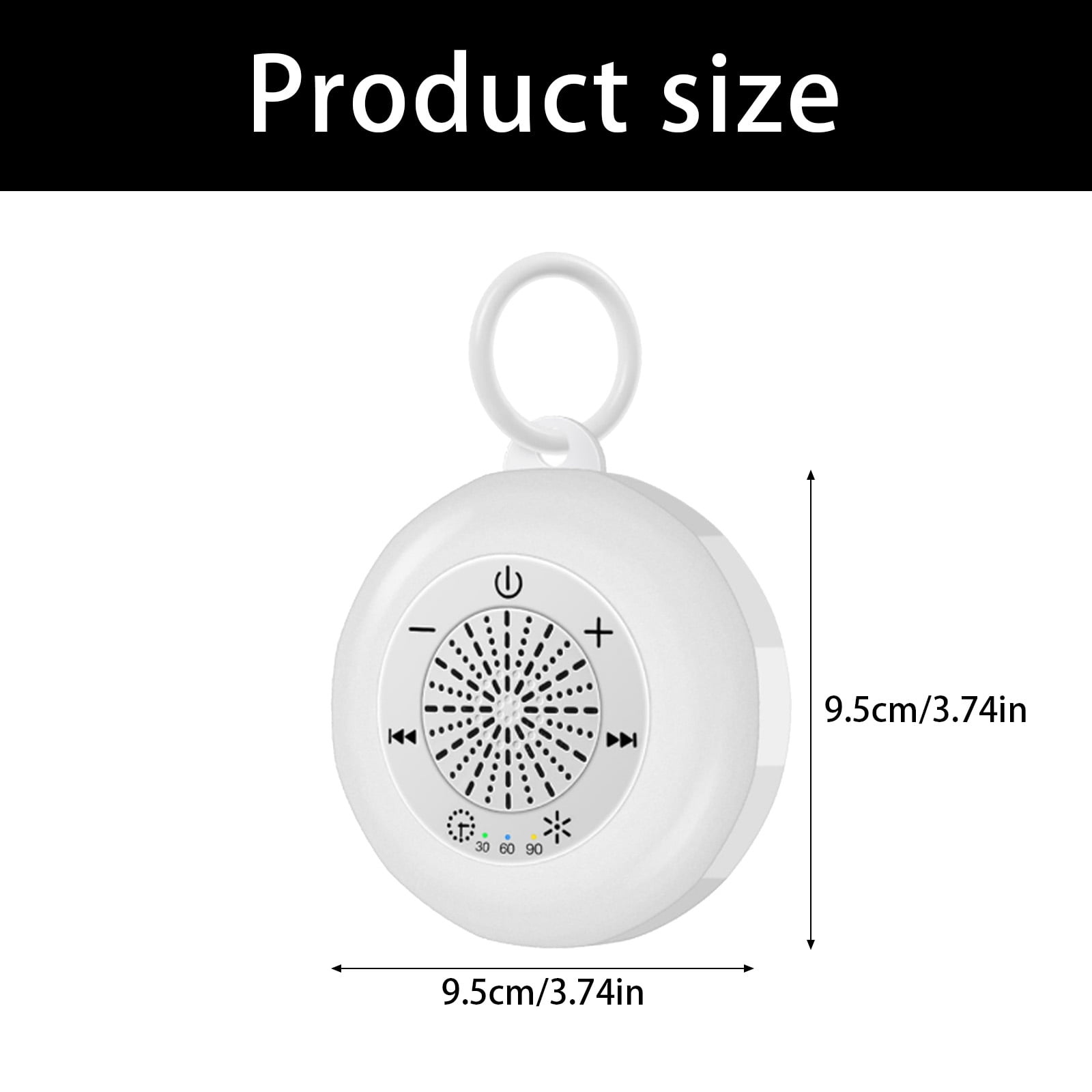 White Noise Sound Machines Sleep Soother with 22 Soothing Sound Rechargeable Portable for Baby Kids Adults Sleepings