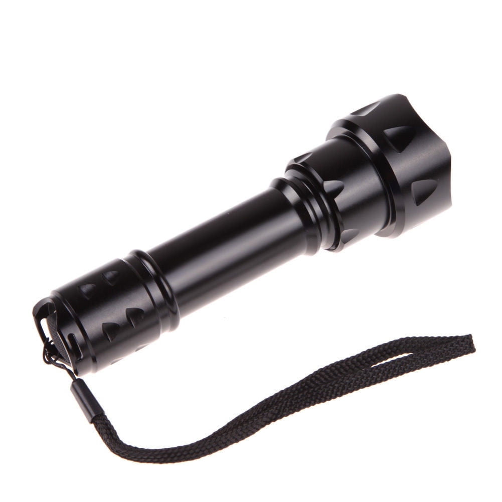 Outdoor UF-T20 Infrared IR 850nm Night Vision Zoom LED Flashlight Super Bright D 
