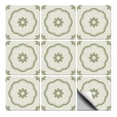 thumbnail image 1 of Waterproof PVC Tile Stickers for Kitchen Bathroom Waterprrof Wall Tiles Flower 100x100mm 36pcs/set DIY, 1 of 7