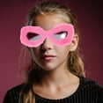 thumbnail image 4 of unbranded Lentes De Sol Peludas Para Mujer Cómodo Y Para Eventos, 4 of 6