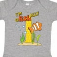 thumbnail image 4 of Inktastic I'm O-fish-ally One Cute Clownfish First Birthday Boys or Girls Baby Bodysuit, 4 of 5