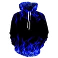 thumbnail image 1 of CVLIFE Chandail en Molleton Décontracté pour Hommes avec Cordon de Serrage Impression Numérique 3D Chandail de Sport Bleu m, 1 of 2
