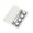 A, variant on for Tray Kitchenware Stainless Steel Whisky Chill Stones With Tongs Reusable Metal Ice Cubes for Drinks and Freezer Storage
