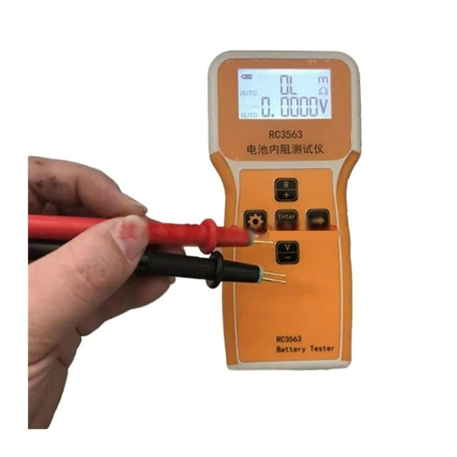RC3563 Battery Tester Handheld Battery Internal Resistance Tester Lead Lithium Nickel Chromium Battery Tester