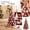 Red, variant on DIY Beaded Christmas Tree Indoor,Craft Kits for Adults,Christmas Desk Decorations,3D Holiday Beads Kit with Manual, Handmade Bead Art Mosaic Kit,Holiday Decor,Desktop Display,Blue