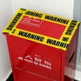 thumbnail image 3 of Decodeary Eye-Catching And Long-Lasting Decoration Warning Tapes For All Occasions CAUTION 1Set, 3 of 6