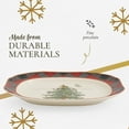thumbnail image 4 of Spode Christmas Tree Tartan Rectangular Platter - 14-Inch Holiday Serving Platter for Christmas Entertaining - Traditional Tartan Plaid Design with Iconic Tree Motif - Microwave and Dishwasher Safe, 4 of 7