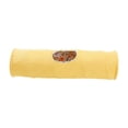 thumbnail image 2 of Túnel para gatos, túnel de juego plegable para gatos, cómodo con bola interactiva, escondite de animales pequeños para gatos de interior, gatitos y Amarillo, 2 of 9