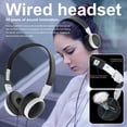 thumbnail image 2 of Wired Gaming Headset, 3.5mm Plug, Head-Mounted, Rotatable Foldable, Comfortable Earplugs, for Mobile Phone MP3, Vocal Music, 2 of 2