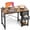 Brown, variant on Topcobee 47" Computer Desk with Spacious 3 Drawers, Adjustable Position Drawers, Standing Desk for Living Room Apartment Small Space, Stylish Modern Furniture for Bedroom, Brown