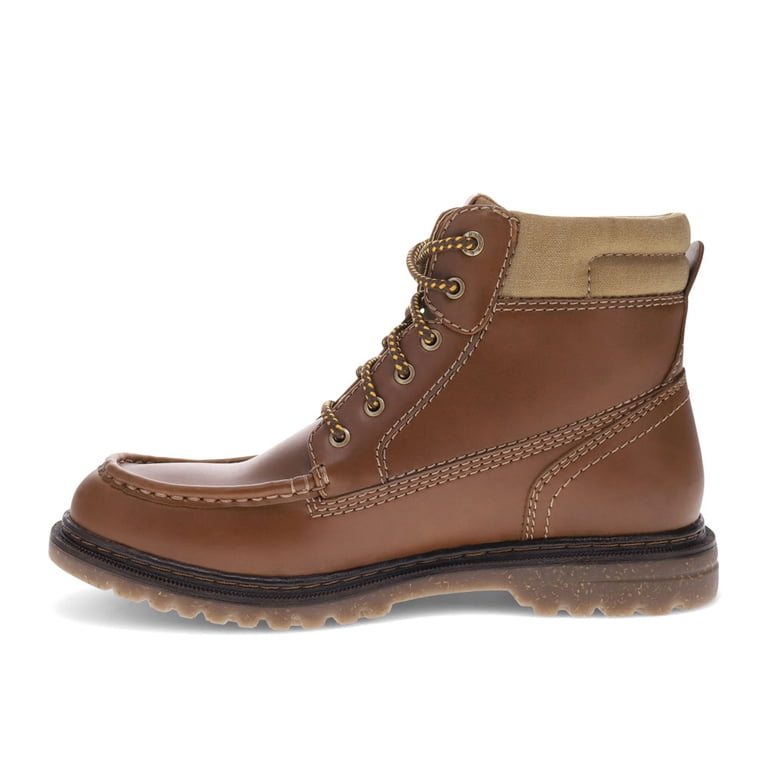 Dockers Men’s Rockford Classic Rugged Boot Brown Moc Toe Everyday Wear 10.5 Dockers Mens Rockford Rugged Casual Classic Moc Toe Boot  main image 4