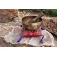 thumbnail image 2 of Large Tibetan Singing Bowl Set - Master Healing Grade Sound Bath Therapy Kit - Useful for Meditation Yoga Holistic Practice by Himalayan Bazaar, 2 of 6