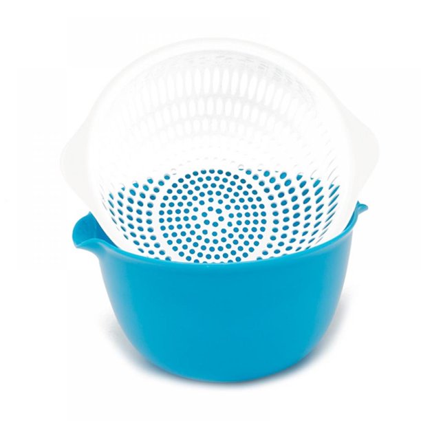 Kitchen Strainer, Wash Basket, SelfDraining Bowl Sets, Large Plastic