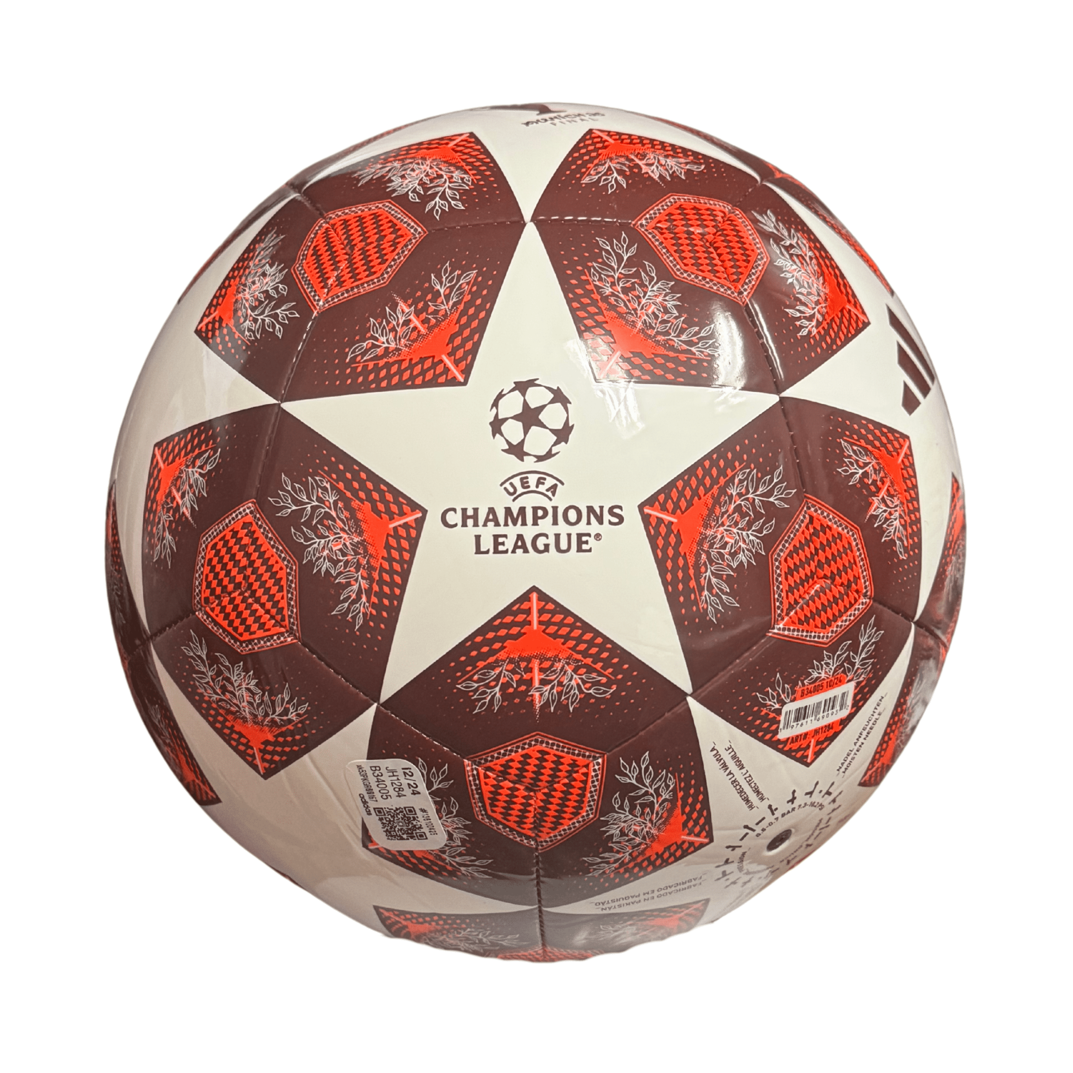 ＠UEFA CHAMPIONS LEAGU3 adidas新品 5号 Adidas Original UEFA Champions League Ball 2024-2025 OMB