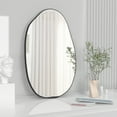 thumbnail image 2 of CONGUILIAO Irregular Asymmetrical Mirror Wall Mounted, Unique Vanity Mirror,Shaped Dressing Mirror Decorative for Living Room, Bathroom, Bedroom, Entryway Wall Decor, 33.5"×20.5", 2 of 12