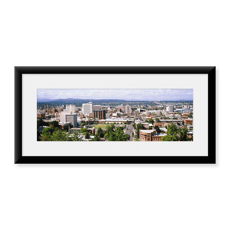 Framed Art Print, Spokane by Panoramic Images, 25-7/8" x 9-7/8"